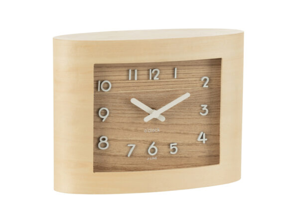 horloge rectangulaire