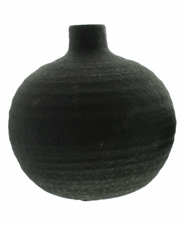 Vase décoratif noir grand modéle