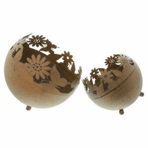 photophore "prairie" lot de 2