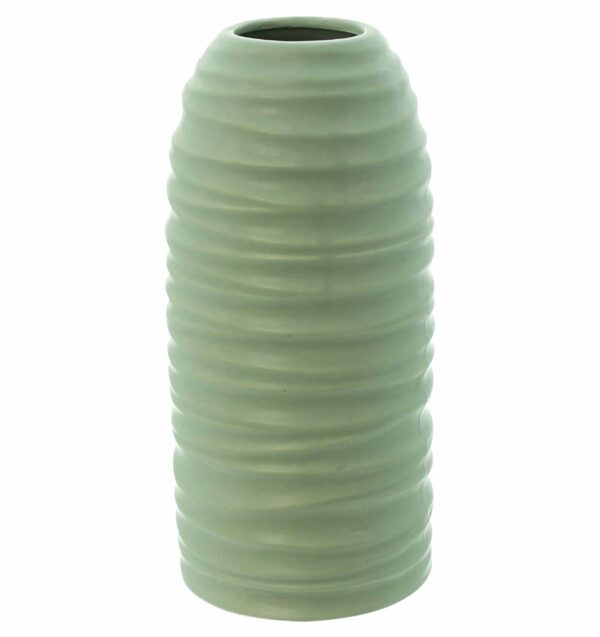 Vase décoratif "vert sauge"