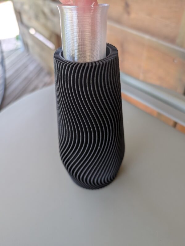 Vase vague noir – Image 3