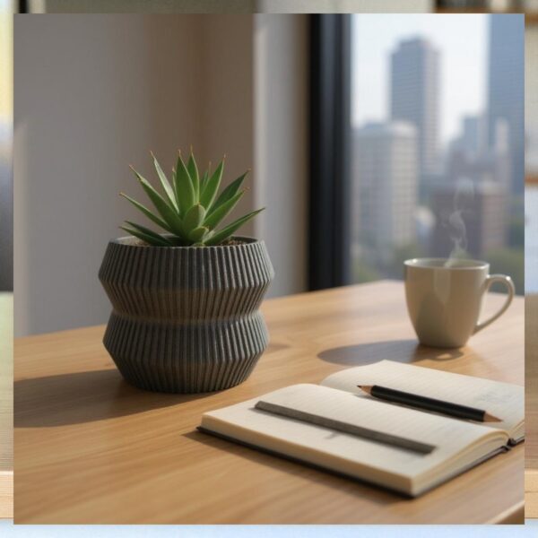 Cache-pot ITO noir – Image 2