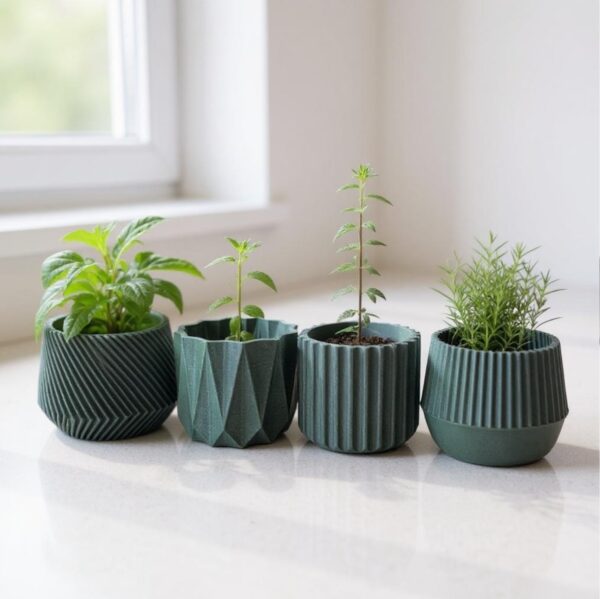 petit cache-pot lot de 4 – Image 2