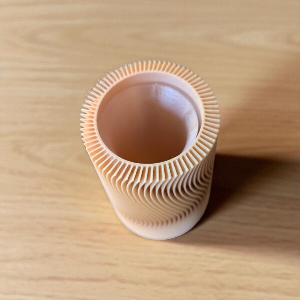 Vase vague beige grand modéle – Image 3