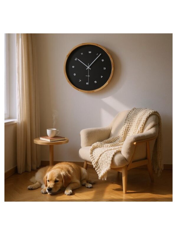 Horloge Modesta Noir – Image 2
