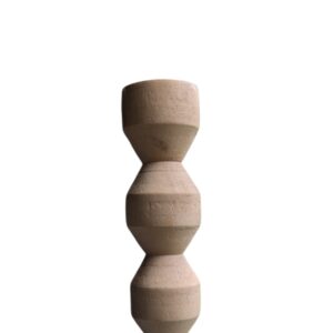 Bougeoir en bois