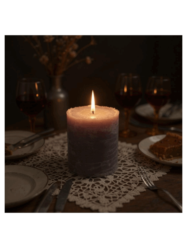 Bougie Violette M – Image 3
