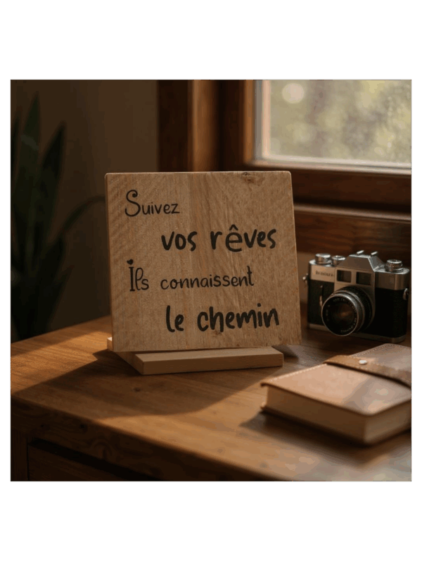 Tableau Mural "Suivez vos rêves" – Image 3