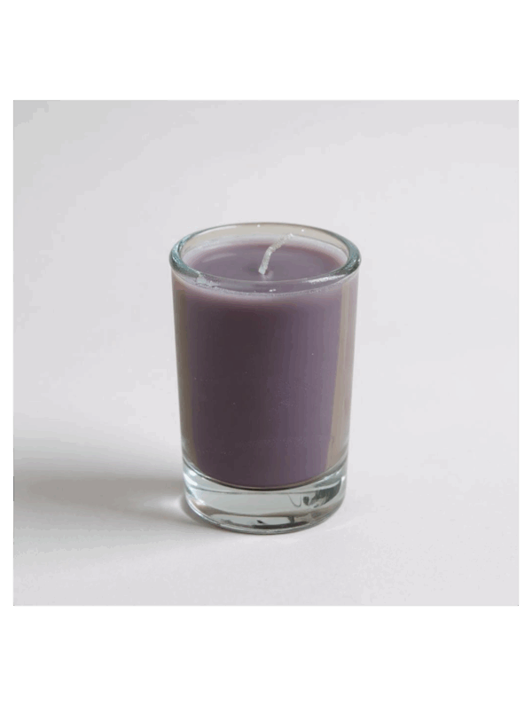 Bougie Violette lot de 6 – Image 2