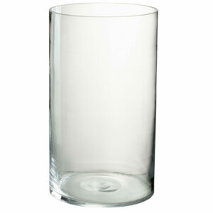 Photophore rond transparent