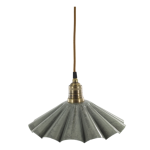 Lunel Lampe en émail vert céladon