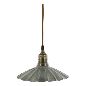 Suspension Évasée en Céramique vert céladon